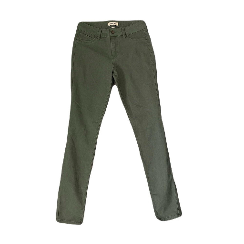 BLUE SPICE OLIVE SKINNY JEANS